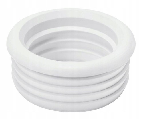 Uszczelka redukcyjna wargowa 50/32mm gumowa biała