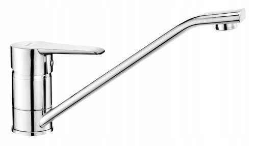 Bateria kuchenna stojąca uniwersalna z ruchomą wylewką chrom Corio