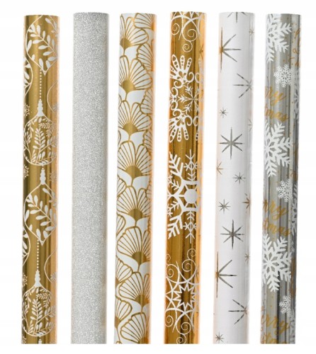 Papier prezentowy świąteczny do pakowania 150x70 cm 1szt