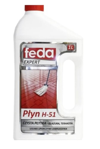 Feda płyn do mycia płytek glazury i terakoty 1l