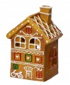 Domek z piernika figurka świąteczna ozdobna 15,5 x 10,5 cm