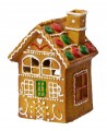 Domek z piernika figurka świąteczna ozdobna 15,5 x 10,5 cm