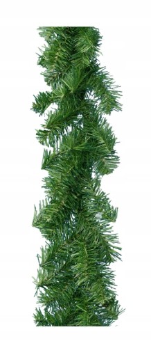 Girlanda na choinkę zielona łańcuch świąteczny 270 cm
