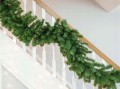 Girlanda na choinkę zielona łańcuch świąteczny 270 cm