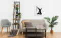 Wazon szklany na kwiaty dekoracyjny 10,5 x 9 cm
