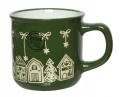 Kubek ceramiczny świąteczny na kawę 8,6 x 9,4 cm