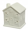 Domek porcelanowy figurka świąteczna 10 x 8,5 x 7,5 cm