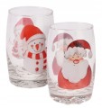 Szklanki świąteczne do napojów komplet 2 sztuki