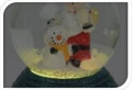 Kula śnieżna LED figurka świąteczna 7 x 5 x 4,5 cm