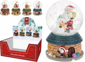 Kula śnieżna LED figurka świąteczna 7 x 5 x 4,5 cm 1szt