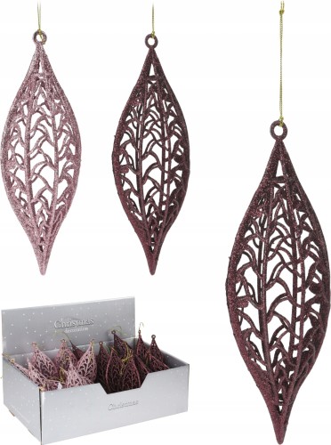 Bombka świąteczna na choinkę ażurowa nietłukąca 22 cm 1szt