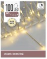 Lampki choinkowe świąteczne białe ciepłe 100 LED 5m