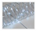 Lampki choinkowe świąteczne białe ozdobne 80 LED 4m