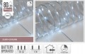 Lampki choinkowe świąteczne białe ozdobne 80 LED 4m