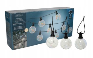 Lampki choinkowe świąteczne girlanda multikolor 4,5 m