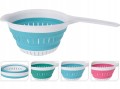 Cedzak składany kuchenny durszlak plastikowy 37x19x10,5 cm