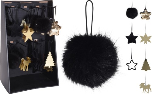 Zawieszka na choinkę ozdoba świąteczna 8x13 cm