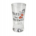 Kieliszki do wódki ze śmiesznymi napisami 25 ml 6 sztuk