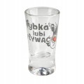 Kieliszki do wódki ze śmiesznymi napisami 25 ml 6 sztuk