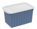 Pojemnik do przechowywania z pokrywką plastikowy 30x20x16 cm