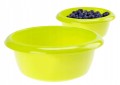 Miska kuchenna okrągła uniwersalna zielona 0,6l