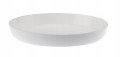 Podstawka biała plastikowa pod doniczkę 14,5 cm Cristal