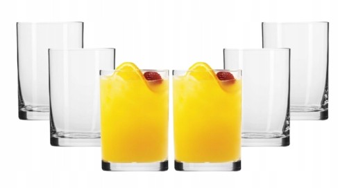 Szklanki na napoje z wytrzymałego szkła 150 ml 6 sztuk