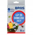 Środek wabiący szkodniki roślin pułapka do doniczek Bros 10 szt