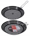 Patelnia grillowa nieprzywierająca metalowa 30 cm