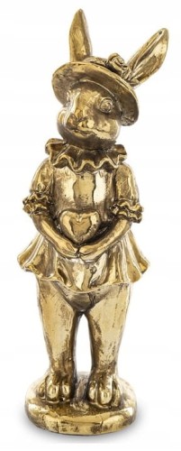 Figurka wielkanocna królik świąteczna ozdoba 37,5 cm