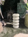 Wazon ceramiczny na kwiaty zielony 16 cm