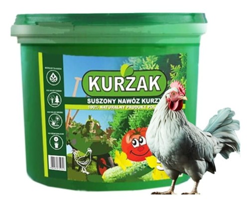 Kurzak suszony naturalny nawóz obornik skuteczny 10l