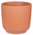 Osłonka ceramiczna na kwiaty terakota 18,5x18cm
