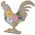 Figurka dekoracja drewniana wielkanocna kogut 6x32,5x30,5 cm