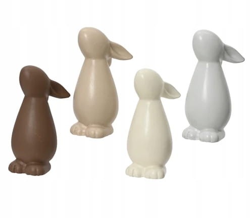 Figurka wielkanocna króliczek 1sztuka 10,5x7,5x18 cm