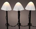 Lampki dekoracyjne LED na baterie grzybki 20x380 cm