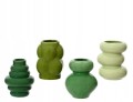 Wazon porcelanowy dekoracyjny 12x9,5x9,5 cm
