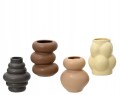 Wazon porcelanowy dekoracyjny 12x9,5x9,5 cm
