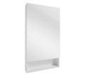 Szafka łazienkowa z lustrem wisząca biała 50x90 cm Lupo
