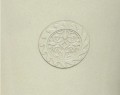 Osłonka z polikamienia ozdobna okrągła na kwiaty 40x45,5cm