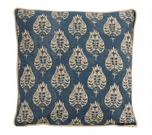 Poduszka dekoracyjna miękka 45x45 cm bawełniana ozdobna