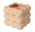Świeca zapachowa dekoracyjna w kamionce 9x9 cm