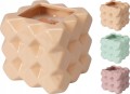 Świeca zapachowa dekoracyjna w kamionce 9x9 cm