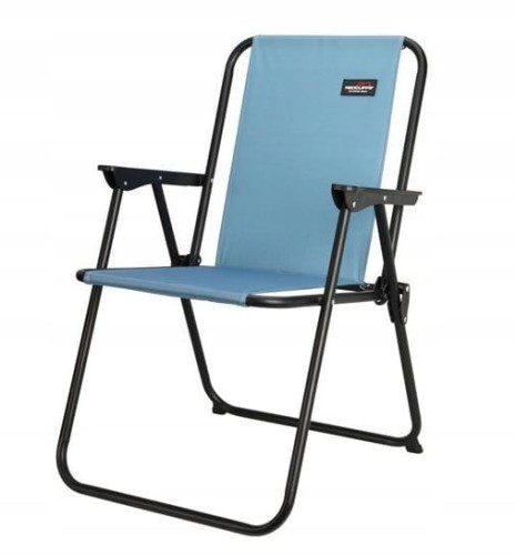 Krzesło turystyczne składane z oparciem 52x45x69 cm