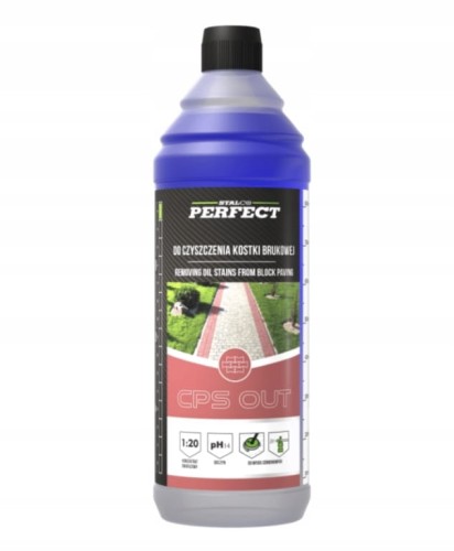 Środek do czyszczenia kostki brukowej koncentrat 1l