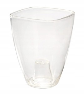 Osłonka na storczyka plastikowa 12 cm przezroczysta 