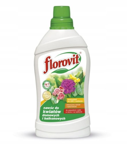 Florovit nawóz uniwersalny w płynie do roślin domowych balkonowych 1L