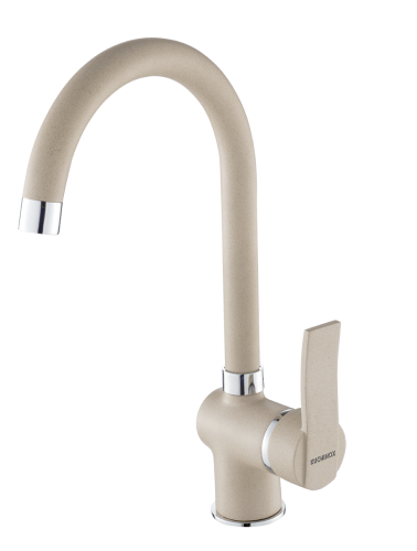 Bateria kuchenna zlewozmywakowa stojąca beżowa Madera