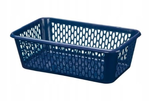 Koszyk uniwersalny granatowy 25 x 16 x 8 cm