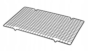 Kratka do studzenia ciasta chleba 40x25 cm czarna